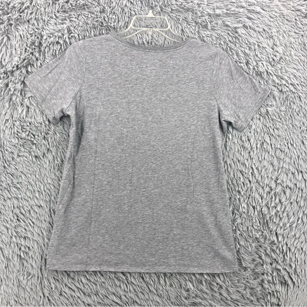 Nike Shirt Womens Large Dri Fit Athletic Cut Workout Shirt Swoosh - Picture 7 of 8